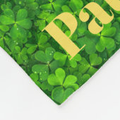 Polaire Couverture de lap en Jour de la Saint Patrick pola (Coin)