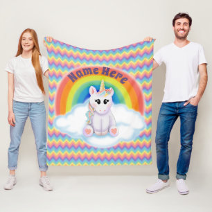 Polaire Couverture de licorne d'ouatine