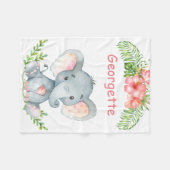 Polaire Couverture de l'ouatine de l'enfant personnalisé (Devant (Horizontal))