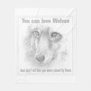 Polaire Couverture de loup
