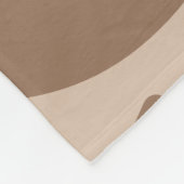 Polaire Couverture de molleton de glace de café fondue (Coin)