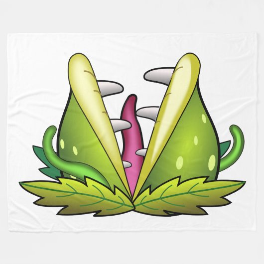 Polaire couverture de monstre de fusée venus (Devant (Horizontal))