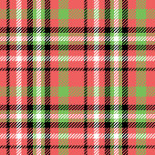 Polaire Couverture de Noël à monogramme avec accent tartan