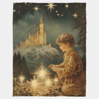 Polaire Couverture de Noël glorieuse