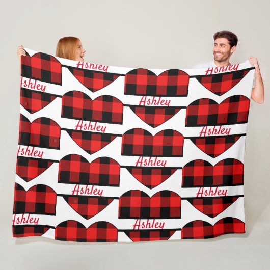 Polaire Couverture de nom personnalisée pour enfants et ad (En situation)