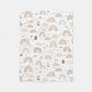 Polaire Couverture de nurserie bébé pastel scandinave Do