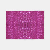 Polaire couverture de paillettes roses (Devant (Horizontal))