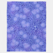 Polaire couverture de passion violette (Devant)