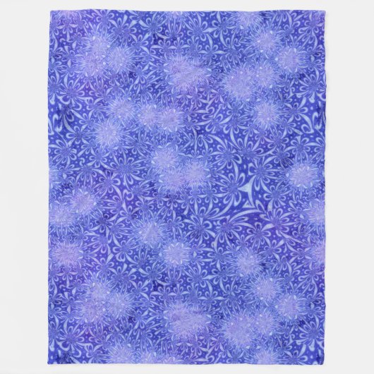 Polaire couverture de passion violette (Devant)