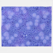 Polaire couverture de passion violette (Devant (Horizontal))