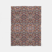 Polaire Couverture de perles en bois pastel (Devant)