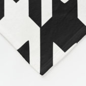 Polaire Couverture de pied de roche noire (Coin)