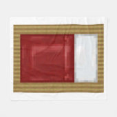 Polaire Couverture de Pixelated (Devant (Horizontal))