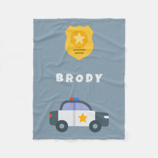 Polaire Couverture de police pour enfants - Couverture de 