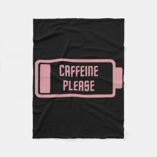 Polaire Couverture De Pompe Pour Hommes Caféine S'Il Vous