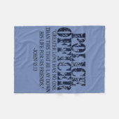 Polaire Couverture de prière de police (Devant (Horizontal))