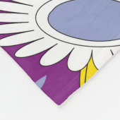 Polaire couverture de puissance de fleur (Coin)