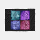 Polaire Couverture de quatre logos (Devant (Horizontal))