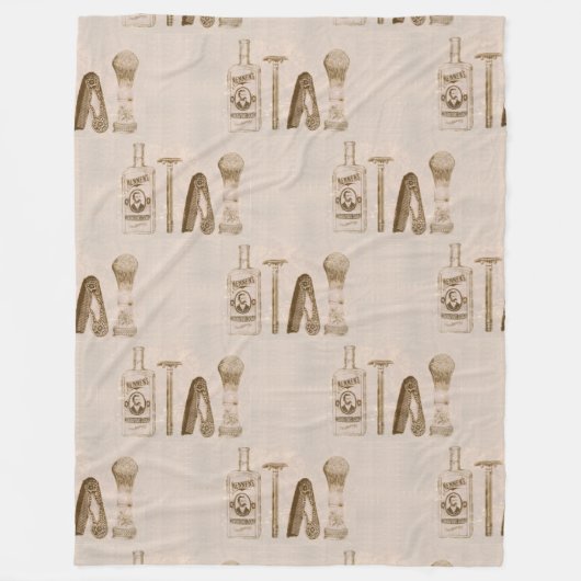 Polaire couverture de rasage pour hommes (Devant)