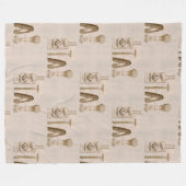 Polaire couverture de rasage pour hommes (Devant (Horizontal))