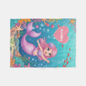 Polaire Couverture de sirène magique (Devant (Horizontal))