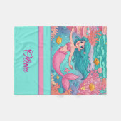 Polaire Couverture de sirène magique (Devant (Horizontal))