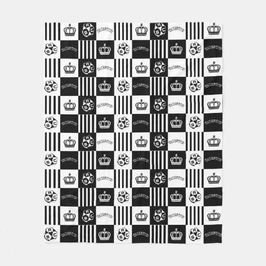 Polaire Couverture de soccer Autobahn (Devant)