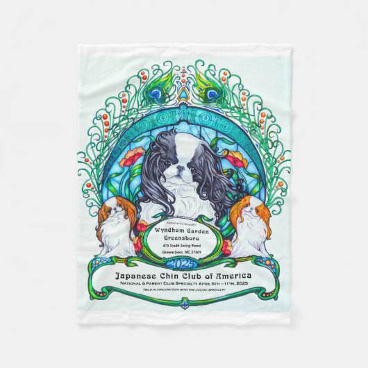 Polaire Couverture de spécialité - 2025 JCCA Spécialité (Devant)