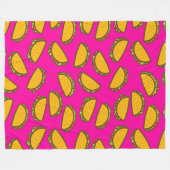 Polaire couverture de tacos roses (Devant (Horizontal))