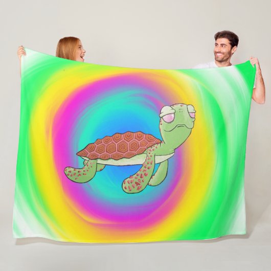 Polaire Couverture de tortue de mer grande (En situation)