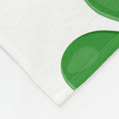 Polaire couverture de trèfle à 4 feuilles (Coin)