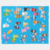 Polaire Couverture des bulles flottantes (Devant (Horizontal))