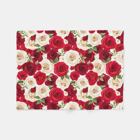 Polaire Couverture des roses (Devant (Horizontal))