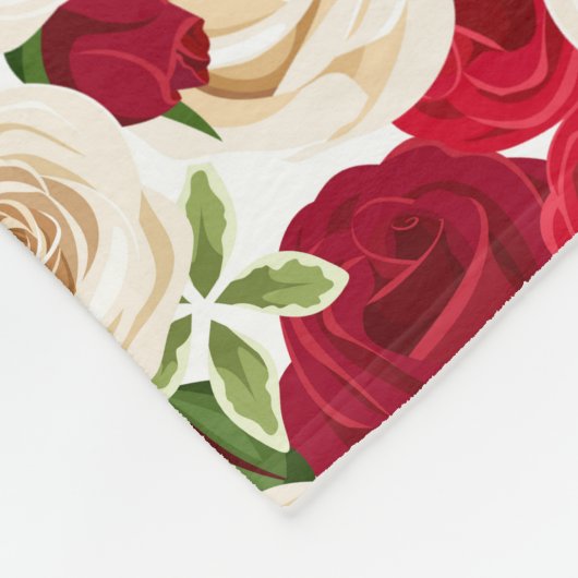 Polaire Couverture des roses (Coin)