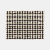 Polaire Couverture diamant noir et blanc (Devant (Horizontal))
