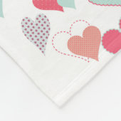 Polaire Couverture d'impression cardiaque (Coin)