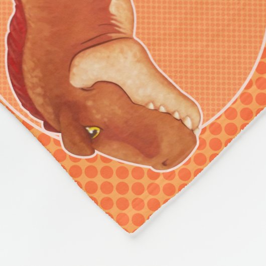 Polaire Couverture Dino (Coin)