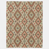 Polaire Couverture d'inspiration autochtone Cosy Heritage  (Devant)