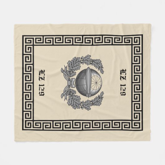 Polaire Couverture dirigeable de cabine de Hindenburg LZ (Devant (Horizontal))