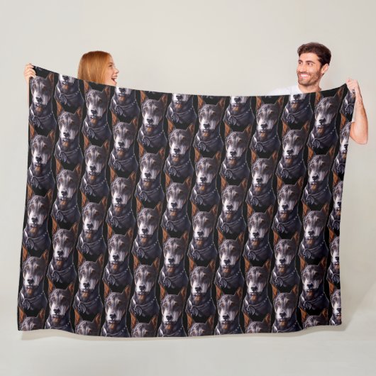 Polaire Couverture Doberman Couverture Doberman Doberman C (En situation)