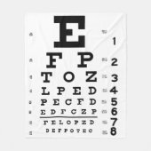 Polaire Couverture d'optométriste de diagramme d'oeil (Devant)