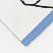 Polaire Couverture d'ouatine d'ALPHABET de LANGUE DES (Coin)