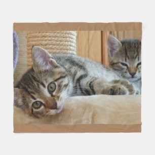 Polaire Couverture d'ouatine d'amoureux de les chats