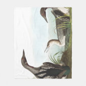 Polaire Couverture d'ouatine d'animaux de faune d'oiseaux (Devant)
