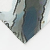 Polaire Couverture d'ouatine d'art d'aquarelle de bébé de (Coin)