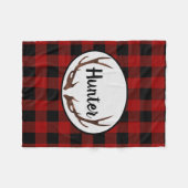 Polaire Couverture d'ouatine de bûcheron de contrôle de (Devant (Horizontal))