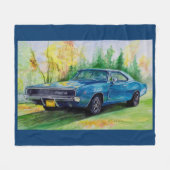 Polaire Couverture d'ouatine de chargeur de 68 Dodge (Devant (Horizontal))