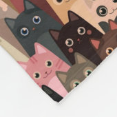 Polaire Couverture d'ouatine de chat (Coin)