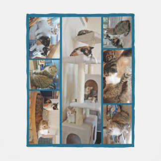 Polaire Couverture d'ouatine de chats