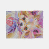 Polaire Couverture d'ouatine de chiwawa (Devant (Horizontal))